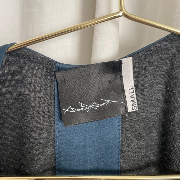 Umit Unal Brand, gray jersey dress - Picture 6 of 10